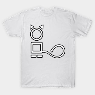 GEOMETRIC CAT T-Shirt